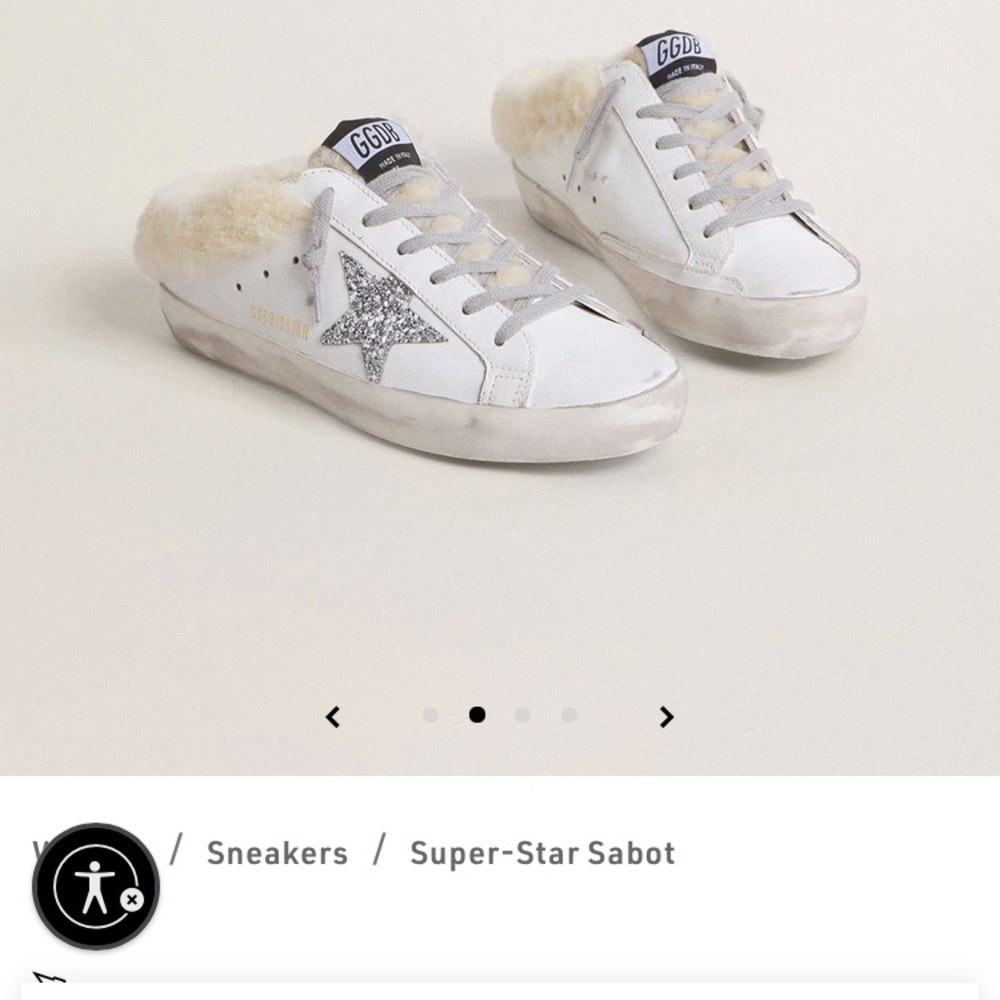 Golden Goose sabot slip on
Size 37